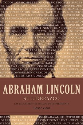 Cover image for Abraham Lincoln su liderazgo