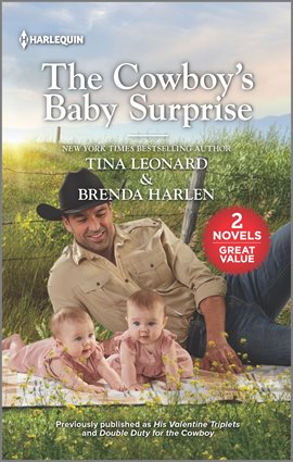 Cover image for The Cowboy's Baby Surprise
