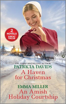 Cover image for A Haven for Christmas and An Amish Holiday Courtship