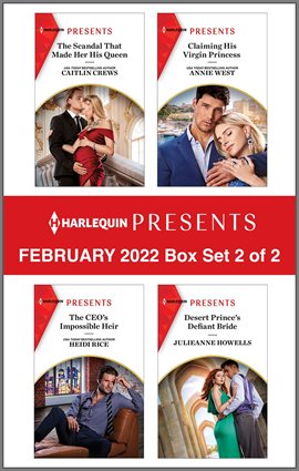 Cover image for Harlequin Presents February 2022 - Box Set 2 of 2