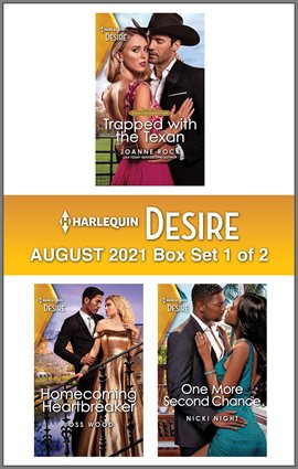 Cover image for Harlequin Desire August 2021 - Box Set 1 of 2