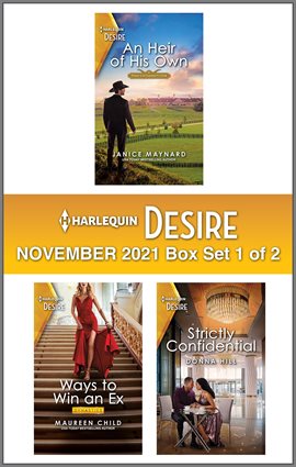 Cover image for Harlequin Desire November 2021 - Box Set 1 of 2