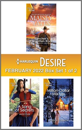 Cover image for Harlequin Desire February 2022 - Box Set 1 of 2