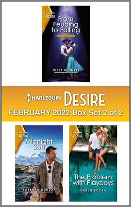 Cover image for Harlequin Desire February 2022 - Box Set 2 of 2