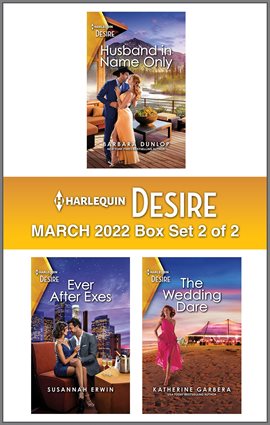 Cover image for Harlequin Desire March 2022 - Box Set 2 of 2