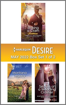 Cover image for Harlequin Desire May 2022 - Box Set 1 of 2
