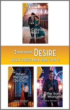 Cover image for Harlequin Desire July 2022 - Box Set 2 of 2