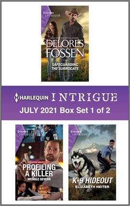 Cover image for Harlequin Intrigue July 2021 - Box Set 1 of 2