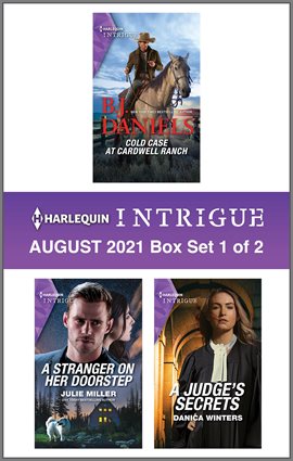 Cover image for Harlequin Intrigue August 2021 - Box Set 1 of 2