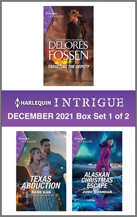 Cover image for Harlequin Intrigue December 2021 - Box Set 1 of 2