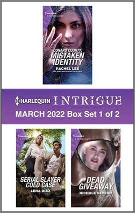 Cover image for Harlequin Intrigue March 2022 - Box Set 1 of 2