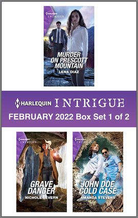 Cover image for Harlequin Intrigue February 2022 - Box Set 1 of 2