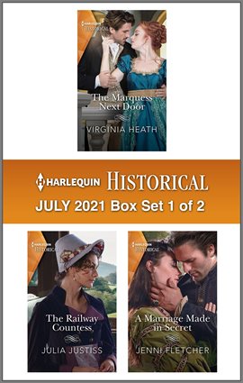 Cover image for Harlequin Historical July 2021 - Box Set 1 of 2