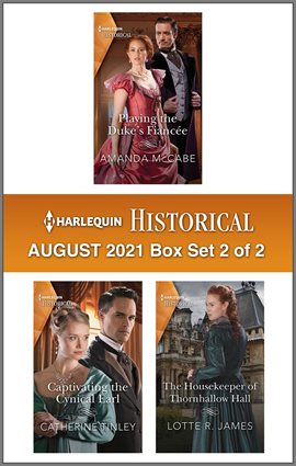 Cover image for Harlequin Historical August 2021 - Box Set 2 of 2