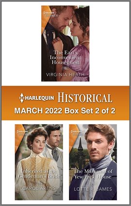 Cover image for Harlequin Historical March 2022 - Box Set 2 of 2