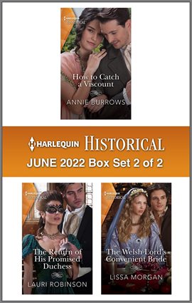 Cover image for Harlequin Historical June 2022 - Box Set 2 of 2