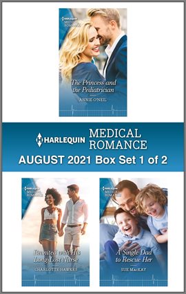 Cover image for Harlequin Medical Romance August 2021 - Box Set 1 of 2