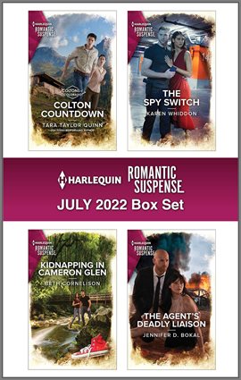 Cover image for Harlequin Romantic Suspense July 2022 - Box Set