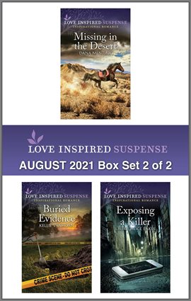 Cover image for Love Inspired Suspense August 2021 - Box Set 2 of 2
