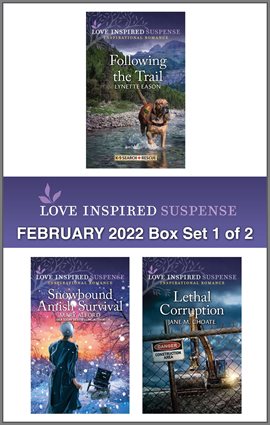 Cover image for Love Inspired Suspense February 2022 - Box Set 1 of 2