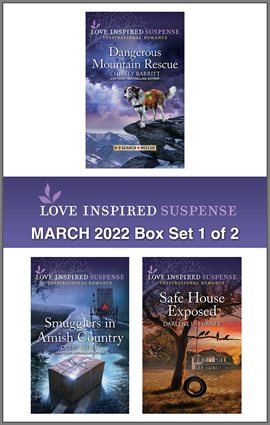 Cover image for Love Inspired Suspense March 2022 - Box Set 1 of 2