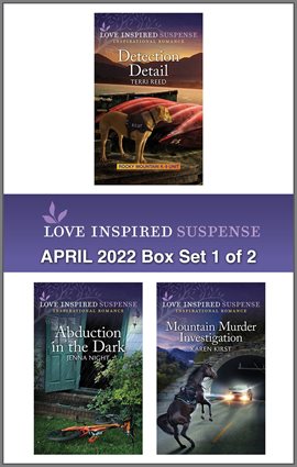 Cover image for Love Inspired Suspense April 2022 - Box Set 1 of 2