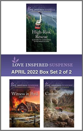 Cover image for Love Inspired Suspense April 2022 - Box Set 2 of 2