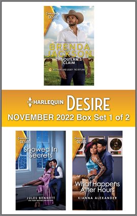 Cover image for Harlequin Desire November 2022 - Box Set 1 of 2