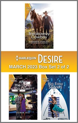 Cover image for Harlequin Desire March 2023 - Box Set 2 of 2