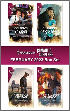 Cover image for Harlequin Romantic Suspense February 2023 - Box Set