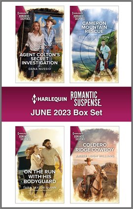 Cover image for Harlequin Romantic Suspense June 2023 - Box Set