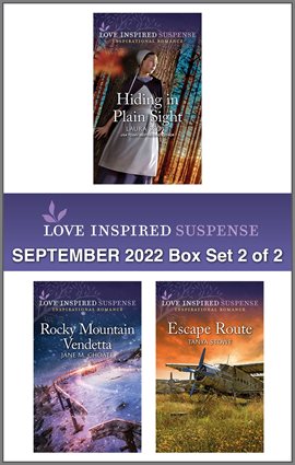 Cover image for Love Inspired Suspense September 2022 - Box Set 2 of 2