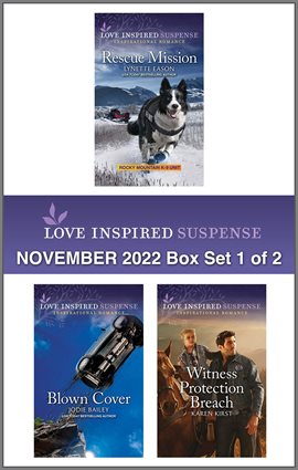 Cover image for Love Inspired Suspense November 2022 - Box Set 1 of 2