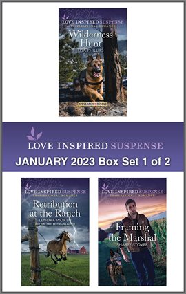 Cover image for Love Inspired Suspense January 2023 - Box Set 1 of 2