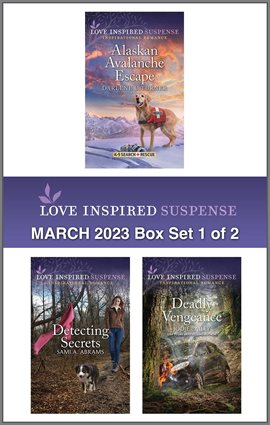 Cover image for Love Inspired Suspense March 2023 - Box Set 1 of 2