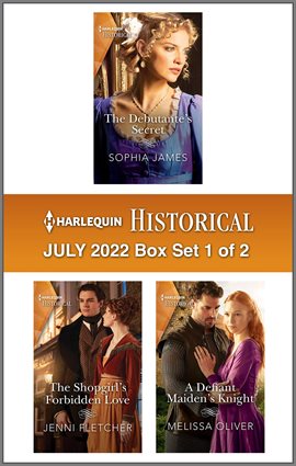 Cover image for Harlequin Historical July 2022 - Box Set 1 of 2