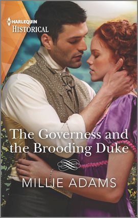 Cover image for The Governess and the Brooding Duke