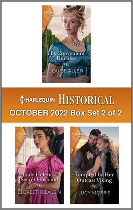 Cover image for Harlequin Historical October 2022 - Box Set 2 of 2