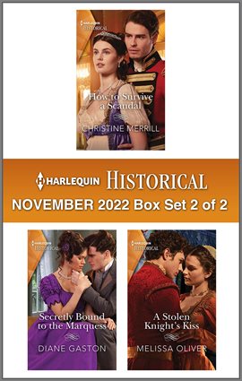 Cover image for Harlequin Historical November 2022 - Box Set 2 of 2