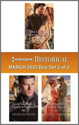 Cover image for Harlequin Historical March 2023 - Box Set 2 of 2