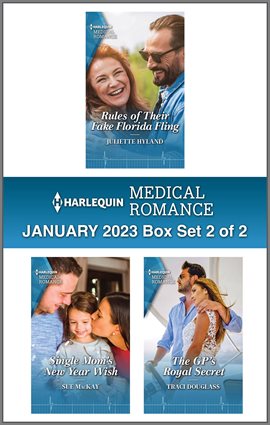 Cover image for Harlequin Medical Romance January 2023 - Box Set 2 of 2