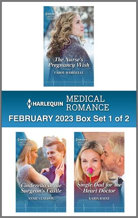 Cover image for Harlequin Medical Romance February 2023 - Box Set 1 of 2