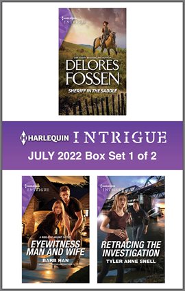 Cover image for Harlequin Intrigue July 2022 - Box Set 1 of 2