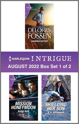 Cover image for Harlequin Intrigue August 2022 - Box Set 1 of 2