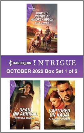 Cover image for Harlequin Intrigue October 2022 - Box Set 1 of 2