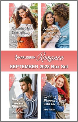 Cover image for Harlequin Romance September 2023 Box Set