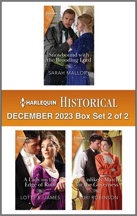 Cover image for Harlequin Historical December 2023 - Box Set 2 of 2