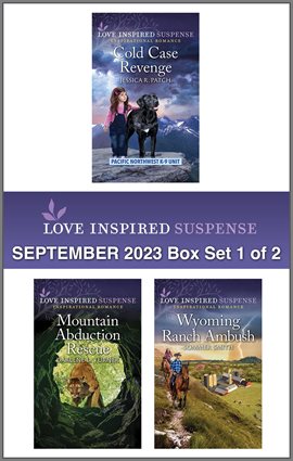 Cover image for Love Inspired Suspense September 2023 - Box Set 1 of 2