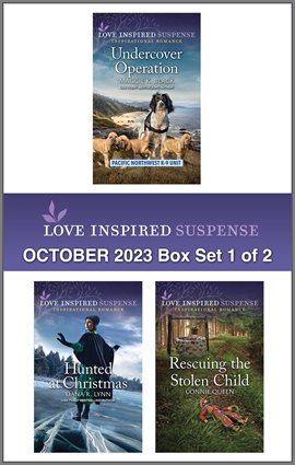 Cover image for Love Inspired Suspense October 2023 - Box Set 1 of 2