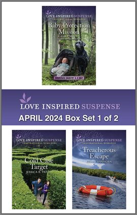 Cover image for Love Inspired Suspense April 2024 - Box Set 1 of 2